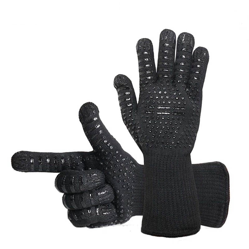 Thick Heat Resistant BBQ Gloves