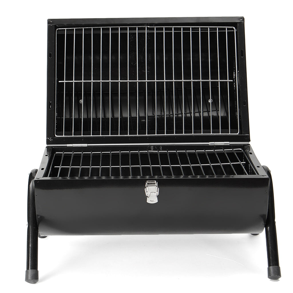 Outdoor Barbecue Rack Barrel Portable Household Charcoal Grills