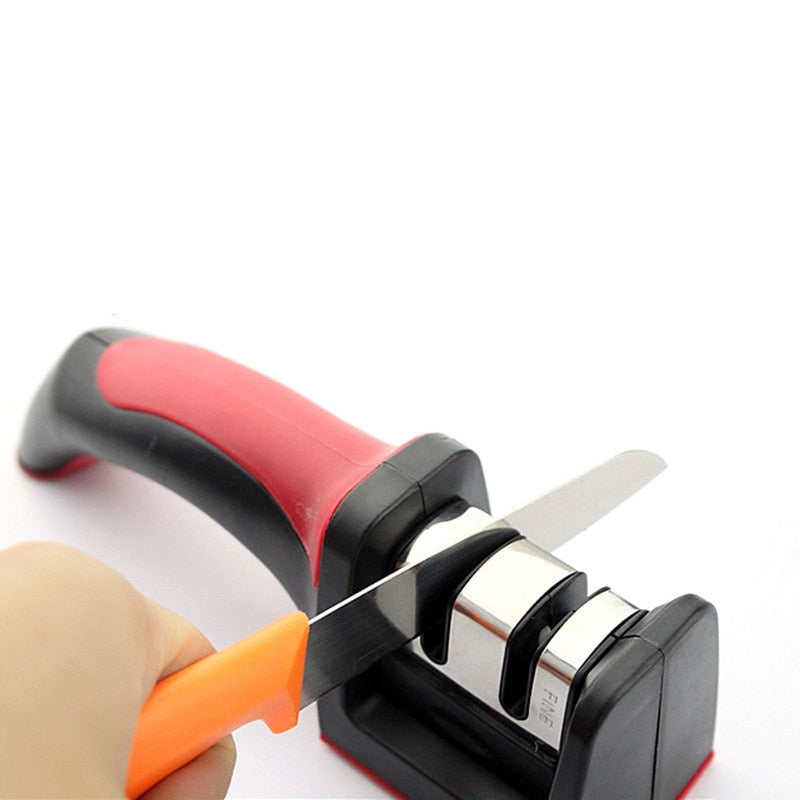 New Two Stages Diamond Ceramic Kitchen Knife Sharpeners