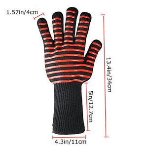 Thick Heat Resistant BBQ Gloves