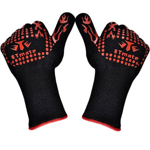 BBQ Gloves Oven Mitts Baking Glove Extreme Heat Resistant