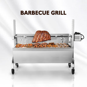 Multifunctional BBQ Grills Manual Pig Lamb Roaster Machine